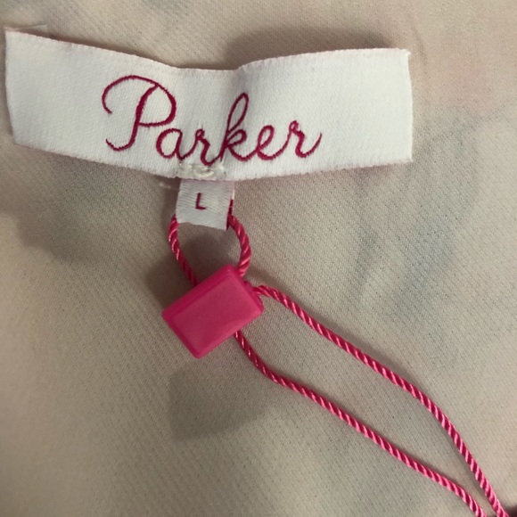 Parker Women’s Floral Long Sleeve Tie Dress - Picture 8 of 8